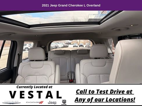 Used 2021 Jeep Grand Cherokee L Overland w/ Advanced Protech Group III image 14