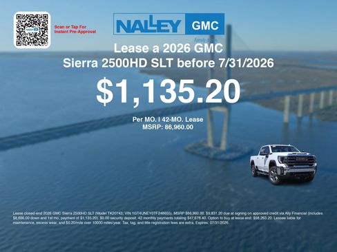 New 2026 GMC Sierra 2500 SLT w/ SLT Premium Package AWD/4WD image 3
