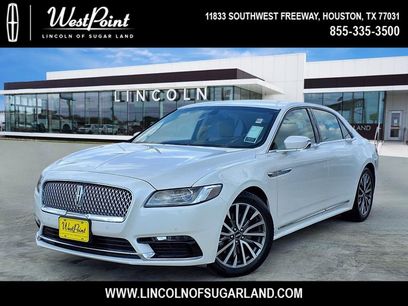 Used 2017 Lincoln Continental Select