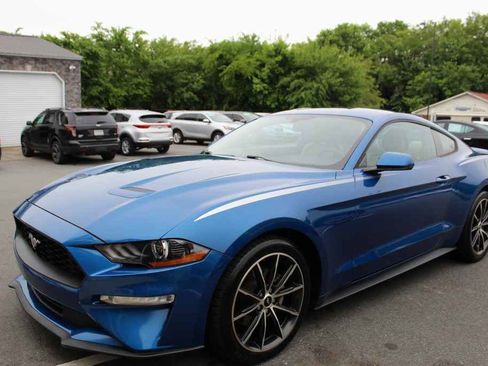 Used 2018 Ford Mustang Premium w/ Wheel & Stripe Package RWD image 1