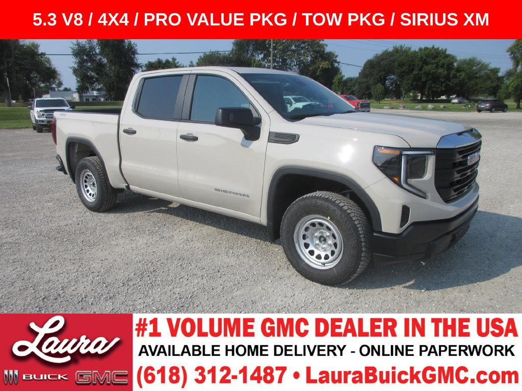 New 2026 GMC Sierra 1500 Pro w/ Pro Value Package AWD/4WD image 1