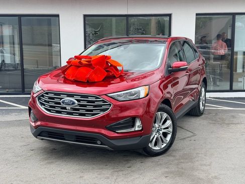 Used 2019 Ford Edge Titanium w/ Equipment Group 301A AWD/4WD image 1