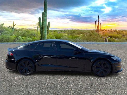 Used 2021 Tesla Model S Plaid AWD/4WD image 3