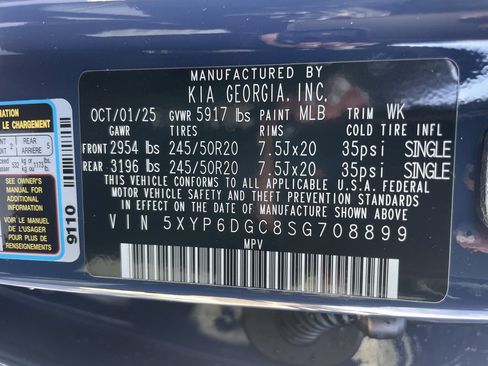 New 2025 Kia Telluride S image 36