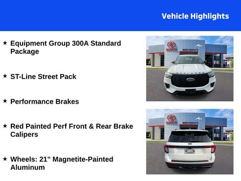 Used 2025 Ford Explorer ST-Line w/ ST-Line Street Pack AWD/4WD image 4