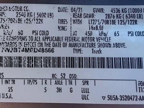 Used 2021 Ford F250 XLT w/ FX4 Off-Road Package image 25