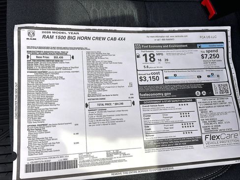 New 2026 RAM 1500 Big Horn image 14