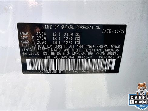 Certified 2024 Subaru Legacy Premium AWD/4WD image 33
