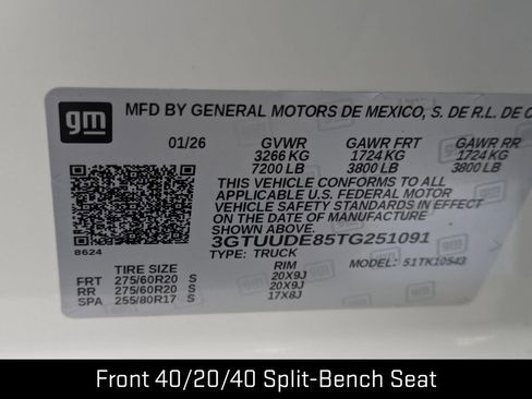 New 2026 GMC Sierra 1500 SLT AWD/4WD image 38
