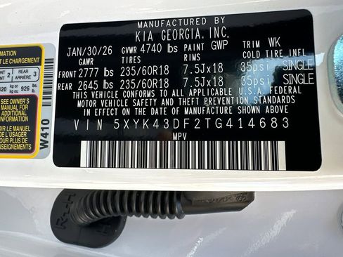 New 2026 Kia Sportage SX image 34