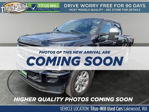 Used 2022 Ford F350 Platinum w/ FX4 Off-Road Package AWD/4WD image 2