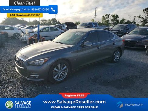 Used 2017 INFINITI Q50 3.0t Premium w/ 3.0T Premium Plus Package AWD/4WD image 1