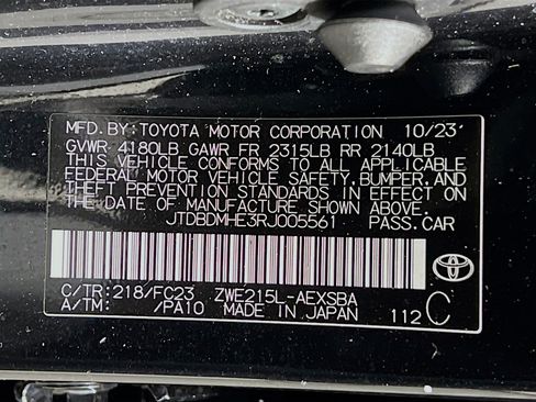 Certified 2024 Toyota Corolla SE image 26