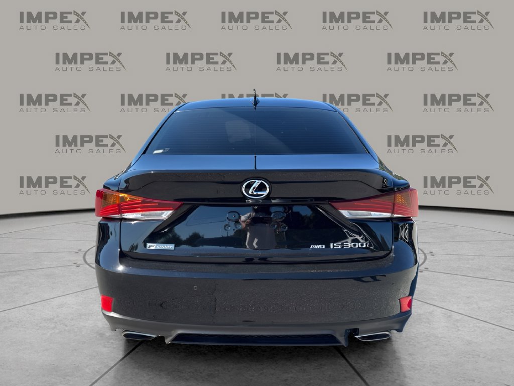 Used 2020 Lexus IS 300 F Sport w/ Blackline Edition AWD/4WD image 4