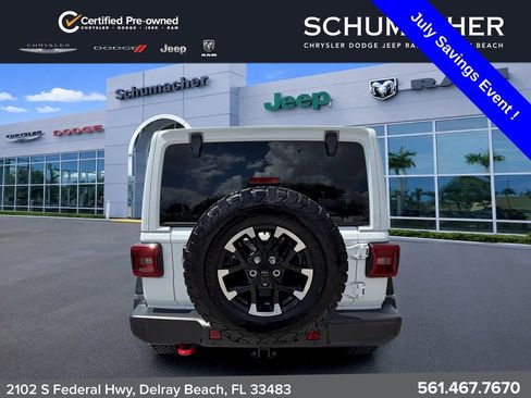 Used 2025 Jeep Wrangler Unlimited Rubicon w/ Safety Group AWD/4WD image 6