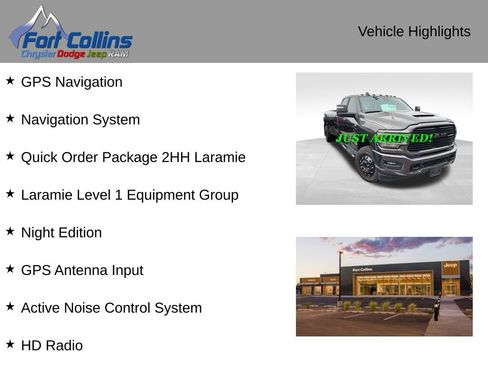 Used 2024 RAM 3500 Laramie w/ Night Edition AWD/4WD image 6