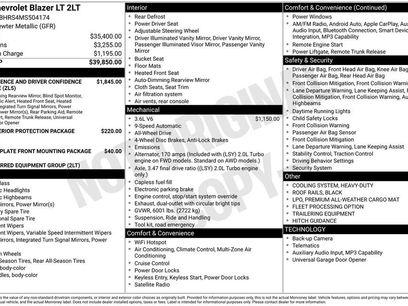 Used 2021 Chevrolet Blazer LT