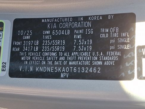 New 2026 Kia Carnival SX Prestige FWD image 13