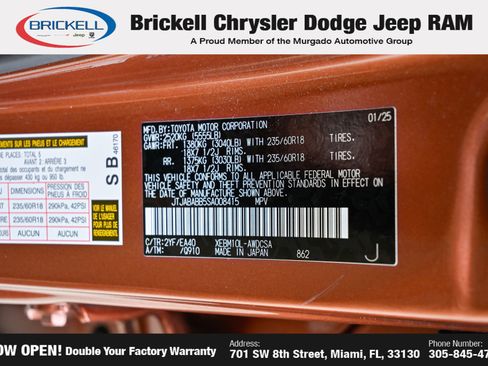 Used 2025 Lexus RZ 300e w/ Accessory Package (Z2) image 37