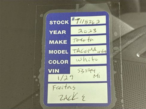 Certified 2023 Toyota Tacoma SR5 w/ Technology Package image 40