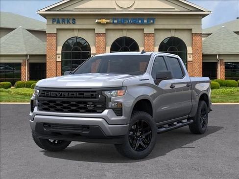 New 2026 Chevrolet Silverado 1500 Custom w/ Turbomax Blackout Package AWD/4WD image 7