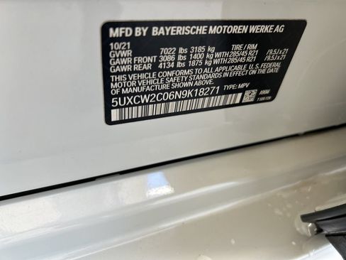 Used 2022 BMW X7 xDrive40i w/ M Sport Package AWD/4WD image 63