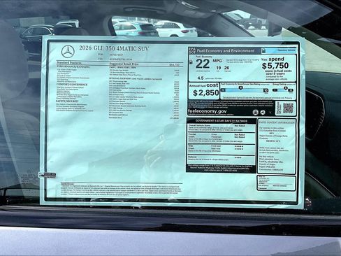 New 2026 Mercedes-Benz GLE 350 GLE 350 image 22