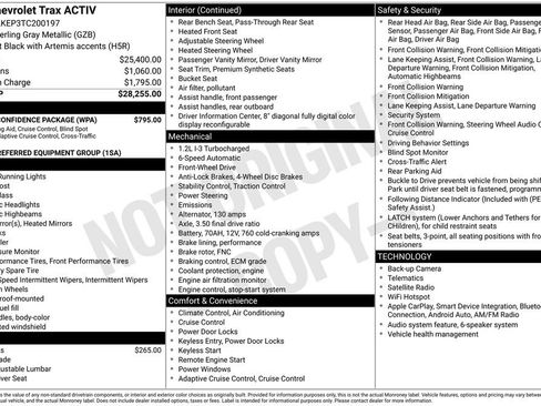 New 2026 Chevrolet Trax ACTIV w/ Driver Confidence Package FWD image 30