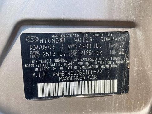 Used 2006 Hyundai Sonata GL image 41