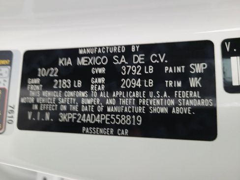 Used 2023 Kia Forte LXS FWD image 33