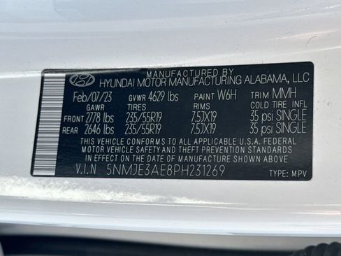 Certified 2023 Hyundai Tucson Limited image 35