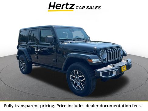 Used 2025 Jeep Wrangler Unlimited Sahara AWD/4WD image 1