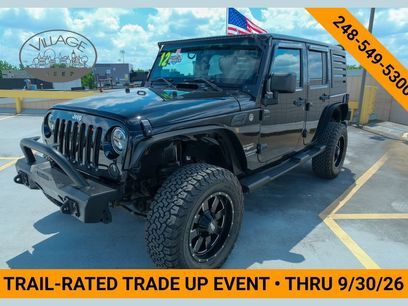 Used 2012 Jeep Wrangler Unlimited Sahara