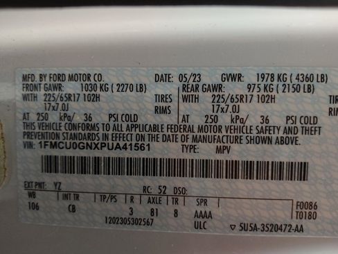 Used 2023 Ford Escape Active image 33