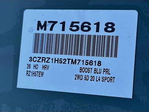 New 2026 Honda HR-V Sport image 24