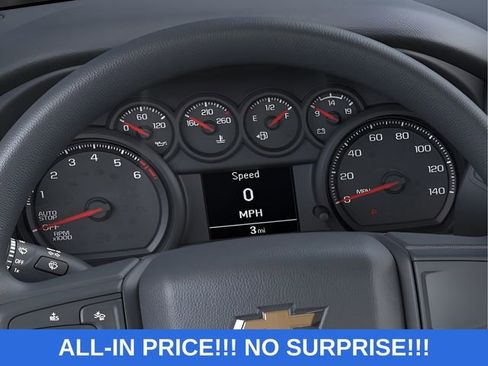 New 2026 Chevrolet Silverado 1500 Custom w/ Turbomax Blackout Package AWD/4WD image 18