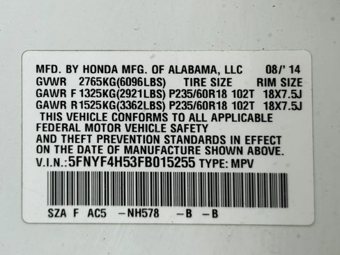 Used 2015 Honda Pilot EX-L image 31