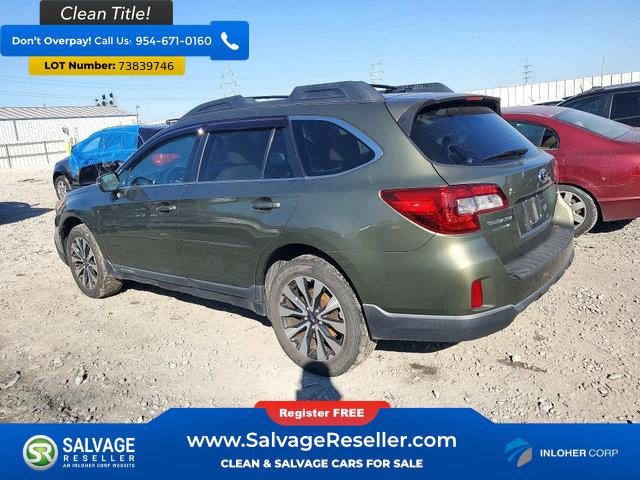 Used 2015 Subaru Outback 2.5i Limited AWD/4WD image 3