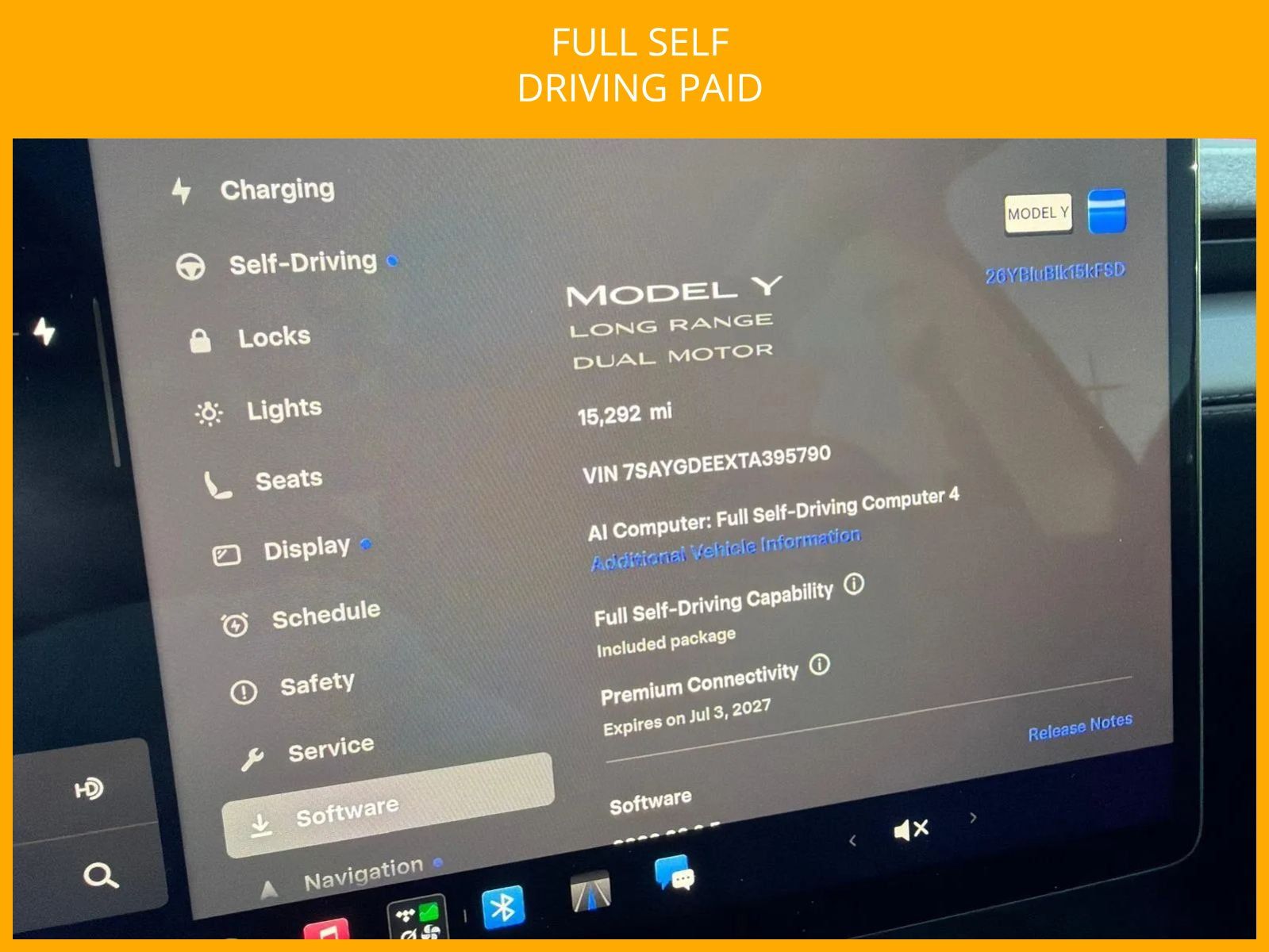 Used 2026 Tesla Model Y Long Range AWD/4WD image 2