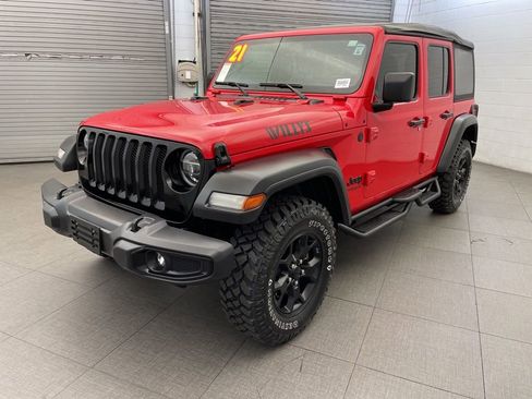 Certified 2021 Jeep Wrangler Unlimited Sport AWD/4WD image 8