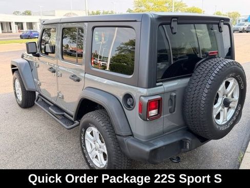 Used 2021 Jeep Wrangler Unlimited Sport AWD/4WD image 2