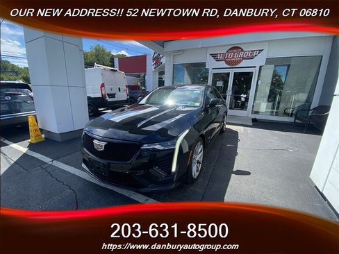 Used 2021 Cadillac CT4 V w/ Technology Package AWD/4WD image 1