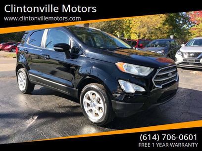 Used 2019 Ford EcoSport SE w/ SE Convenience Package
