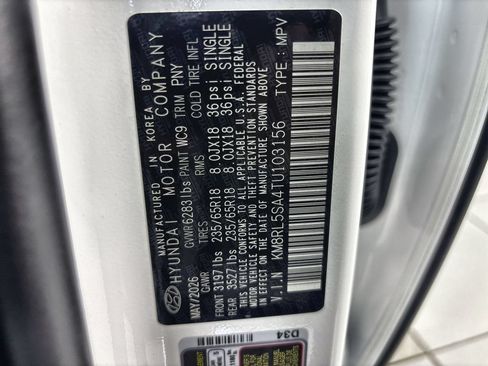 New 2026 Hyundai Palisade FWD Hybrid image 27