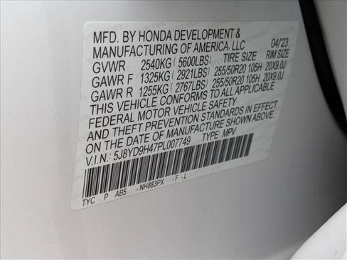 Certified 2023 Acura MDX FWD w/ Technology Package image 22