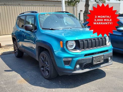 Used 2021 Jeep Renegade Latitude w/ Sun & Sound Group AWD/4WD image 1