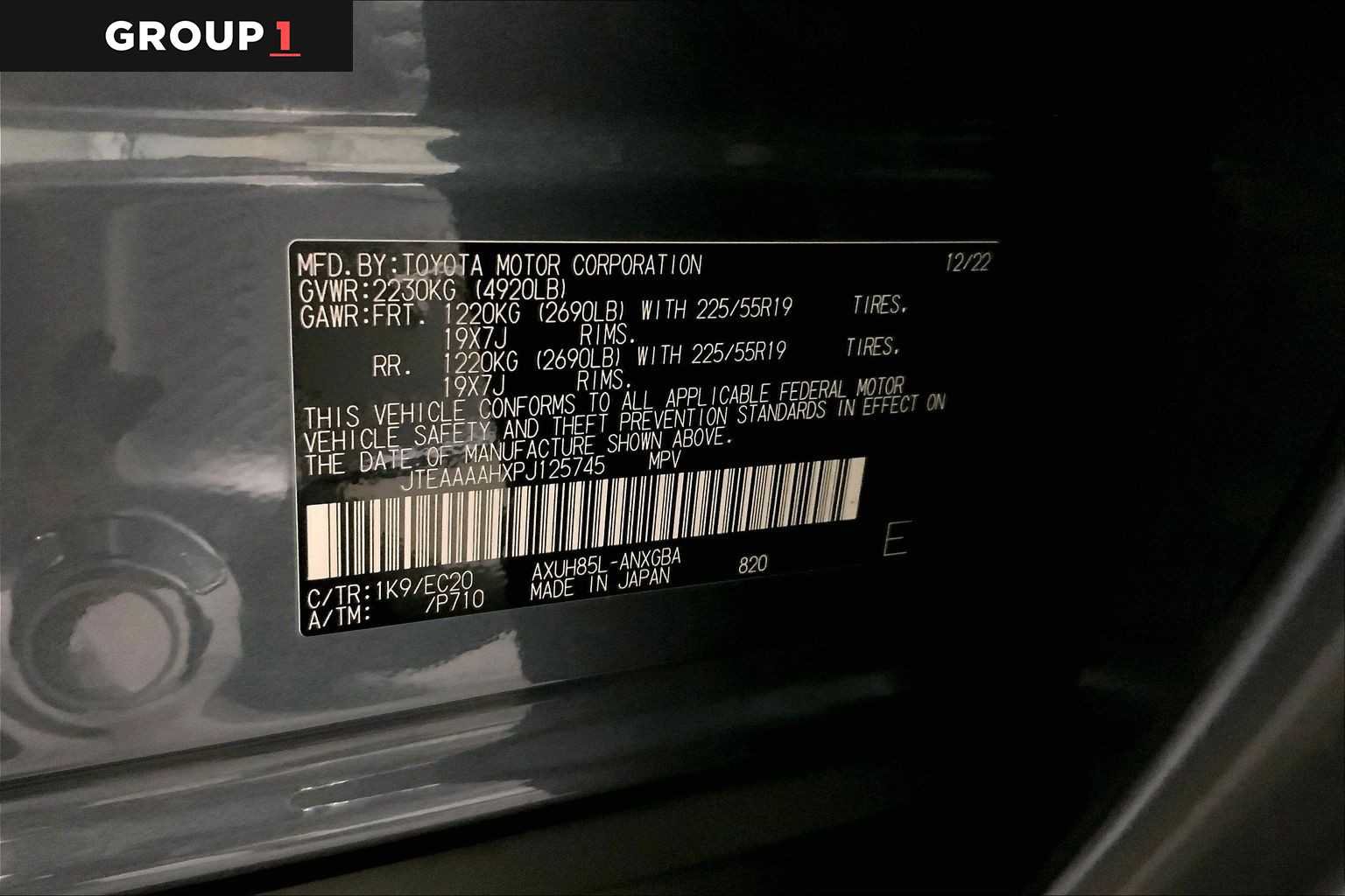 Certified 2023 Toyota Venza XLE AWD/4WD image 36