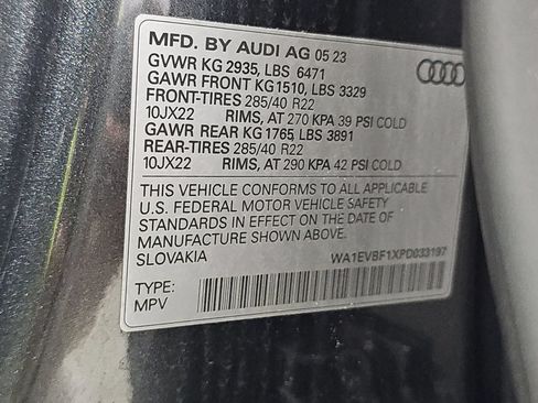 Used 2023 Audi Q8 Premium Plus w/ Premium Plus Package AWD/4WD image 21