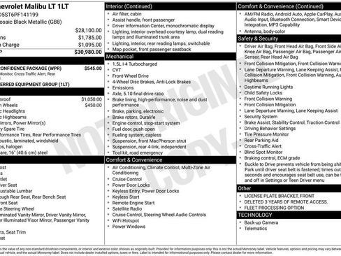 Used 2023 Chevrolet Malibu LT w/ Driver Confidence Package FWD image 11