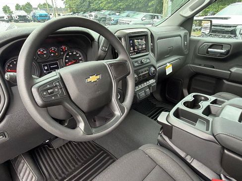 New 2026 Chevrolet Silverado 1500 Custom w/ Turbomax Blackout Package RWD image 3
